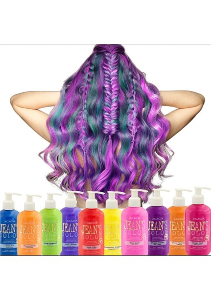 Acacia Jeans Color Renkli Saç Boyası 250 ml (Tüm Renkler) (535303516)