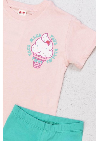 Dmb Dondurmalı Kız Taytlı Takım - Pudra fiyatları