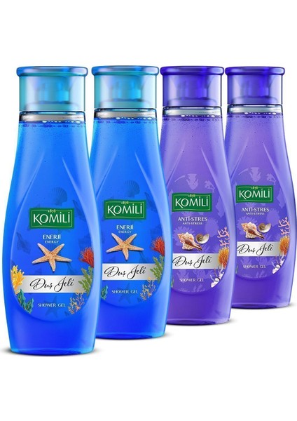 Anti-Stres & Enerji Avantajlı Duş Jeli Set - 4 x 500 ml fiyatları
