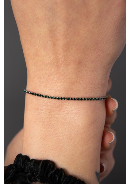 Kadın Yeşil Taşlı Su Yolu Bileklik fiyatları