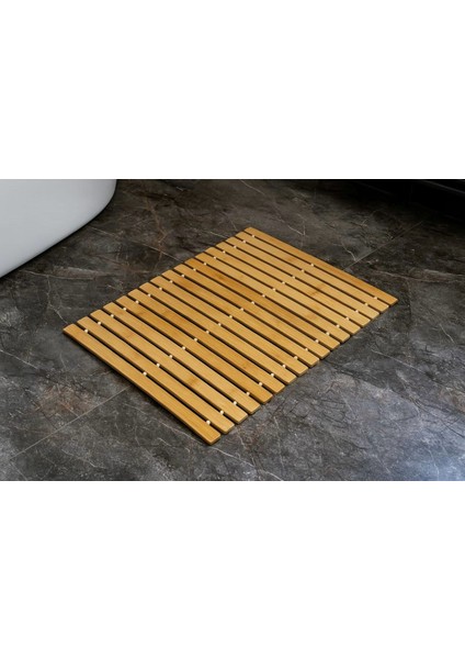 Bambu Banyo Paspası