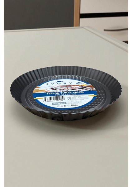 Delikli Teflon Turta Tart Kalıbı 26 cm