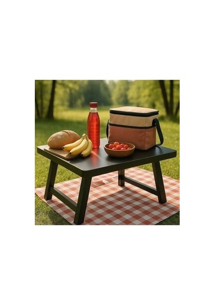 Dayanıklı ve Hafif Portatif Kamp Masası - Katlanabilir Dikdörtgen Tasarım, Kolay Temizlik fırsatları