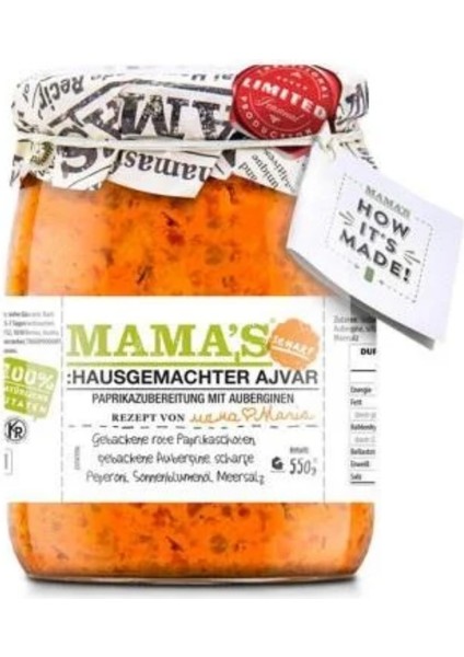Ajvar Acılı 550 gr