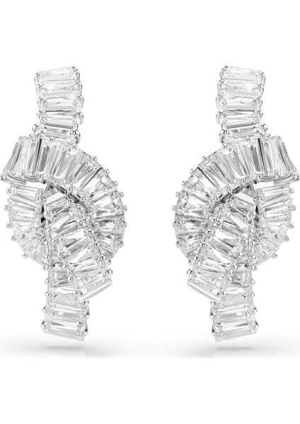 5727040 Swarovski Küpe Matrıx:pe Knot Whı/rhs