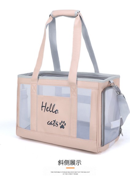 Kedi Çantası Evcil Hayvan Dışarı Çıkma Taşınabilir Nefes Alabilir Kedi Pu Çanta Uzay Kapsülü (Yurt Dışından)
