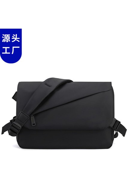 Naylon Crossbody Çanta Rahat Fonksiyonlu Erkek Çok Fonksiyonlu Crossbody Çanta Moda Omuz Çantası (Yurt Dışından)