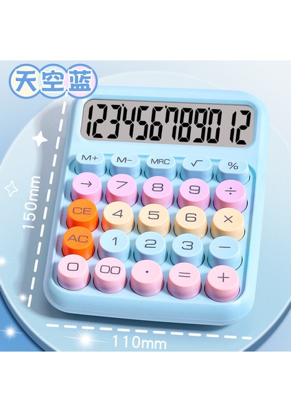 Hesap Makinesi Dopamin Şekeri Rengi Yüksek Değerli Hesap Makinesi, Üniversite Öğrencilerine, Çocuklara ve Öğrencilere Adanmış Çok Fonksiyonlu Hesap Makinesi (Yurt Dışından)