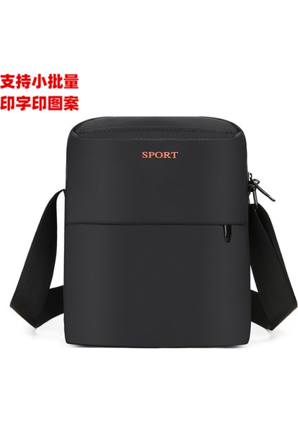 Erkek Omuz Crossbody Küçük Sırt Çantası Iş Rahat Sergi Evrak Çantası (Yurt Dışından)