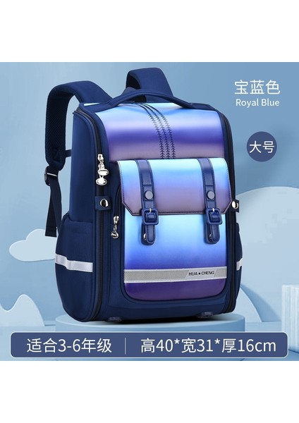 Ilkokul Öğrencileri Sınıf 1-6 Okul Çantası Oxford Kumaş Büyük Kapasiteli Sırt Çantası (Yurt Dışından)