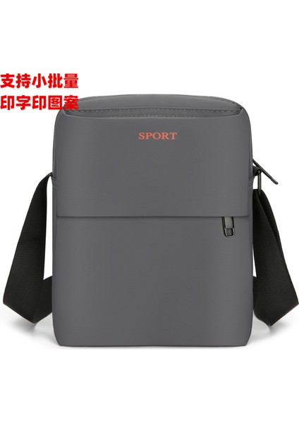 Erkek Omuz Crossbody Küçük Sırt Çantası Iş Rahat Sergi Evrak Çantası (Yurt Dışından)