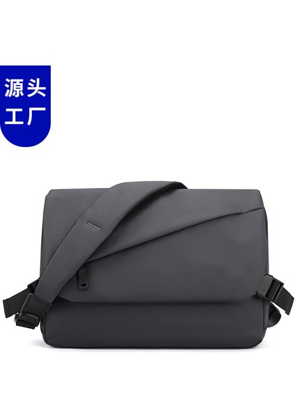 Naylon Crossbody Çanta Rahat Fonksiyonlu Erkek Çok Fonksiyonlu Crossbody Çanta Moda Omuz Çantası (Yurt Dışından)