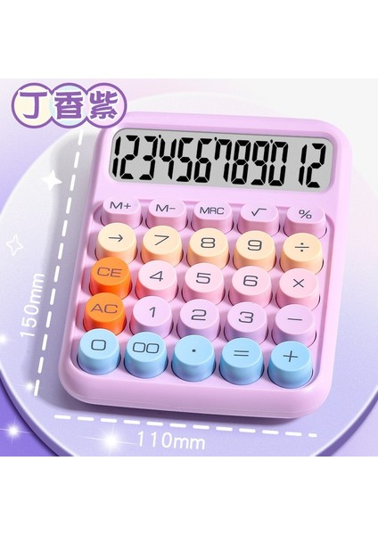Hesap Makinesi Dopamin Şekeri Rengi Yüksek Değerli Hesap Makinesi, Üniversite Öğrencilerine, Çocuklara ve Öğrencilere Adanmış Çok Fonksiyonlu Hesap Makinesi (Yurt Dışından)