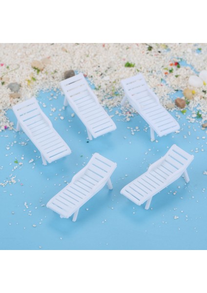 20 Adet Ölçekli 1:75 Model Plaj Sandalyeleri Plastik Beyaz 28MM/1.1 Inç Mini Eğlence Yatar Sahne Askılı Sandalyeler Bebek Dekorasyon (Yurt Dışından) modelleri
