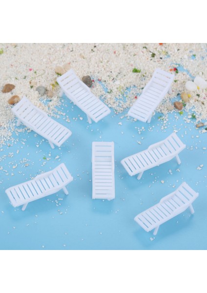 20 Adet Ölçekli 1:75 Model Plaj Sandalyeleri Plastik Beyaz 28MM/1.1 Inç Mini Eğlence Yatar Sahne Askılı Sandalyeler Bebek Dekorasyon (Yurt Dışından) fırsatları