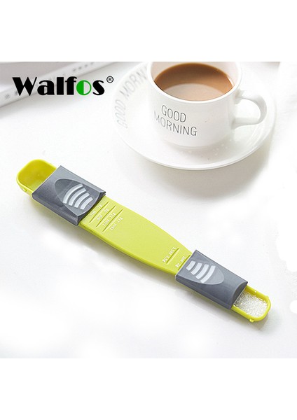 5 Ölçme Bardak Walfos Ölçü Kabı Çift Uçlu Sekiz Tezgah Ayarlanabilir Ölçekli Ölçme Kaşıkları Ölçme Kaşığı Pişirme Aracı Mutfak Aksesuarları (Yurt Dışından) fiyatları