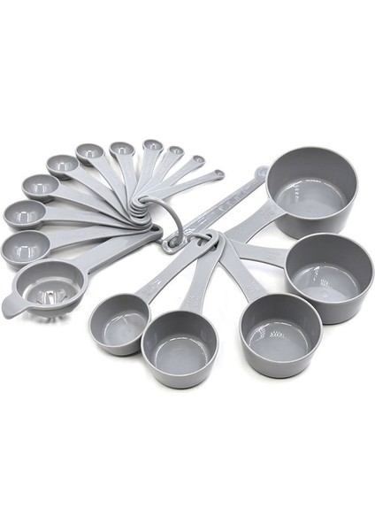 Siyah 17 Parçalı Ölçüm Kaşığı Ölçüm Kabı Seti Plastik Baharat Kahve Kaşığı Yumurta Akı Ayırıcı Mutfak Pişirme Araçları (Yurt Dışından) fiyatları