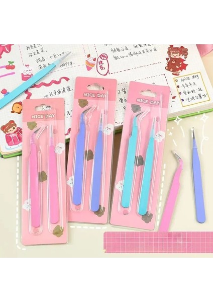 A 1/2 Adet Anti-Statik Dirsek ve Düz Paslanmaz Çelik Cımbız Mutfak Bakeware Dekorasyon Kek Kalıbı Sugarcraft Aracı (Yurt Dışından) modelleri