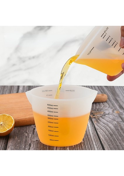 250 ml Şeffaf Ölçekli Silikon Ölçü Kabı Gıda Sınıfı Dayanıklı Yapışmaz Kendin Yap Kek Epoksi Reçine Takı Yapımı Mutfak Pişirme Aletleri (Yurt Dışından) modelleri