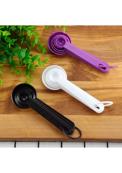 5 Adet-Set Siyah Yeni 5 Adet/takım 3 Renk Mutfak Ölçme Kaşığı Kahve Çay Kaşığı Şeker Kepçe Pişirme Pişirme Mutfak Ölçme Bardak Ölçeği Araçları (Yurt Dışından) fiyatları