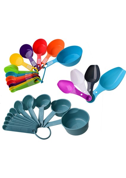 12 Adet Ölçüm Kaşığı Bardak Seti 1 1/2 1/3 1/4 Mutfak Aletleri Bakeware Ölçme Aletleri Terazi (Yurt Dışından) fiyatları