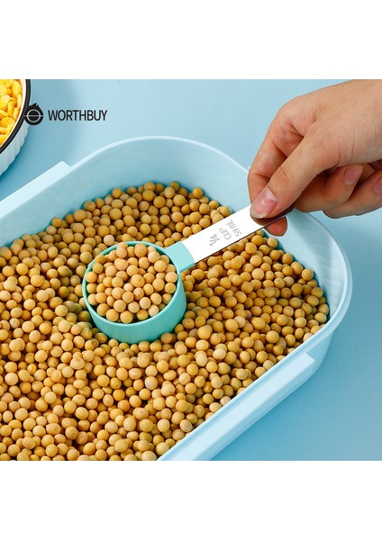 8 Adet Mix Set Gri Paslanmaz Çelik Ölçme Bardak Seti 8 Kepçe Çay Kahve Mutfak Alet Setleri Pişirme Aksesuarları Kek Araçları Ölçme Terazi Seti (Yurt Dışından) fırsatları