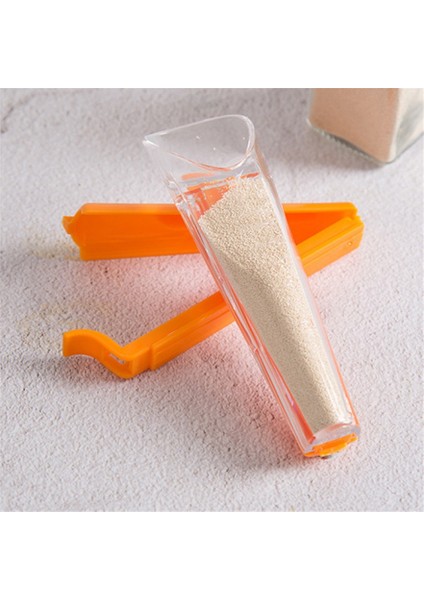 Sızdırmazlık Klipsli Stil A Ölçüm Kabı Modern ve Basit Ölçekli Pişirme Tartım Kabı ve Iki Amaçlı Maya Ölçüm Kabı (Yurt Dışından) fırsatları