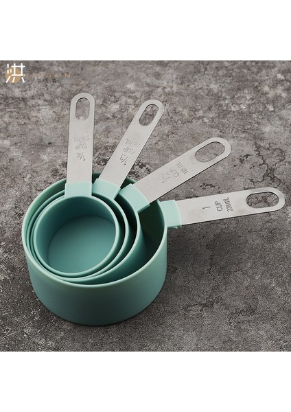 Gy Ölçüm Kaşığı Pişirme Ölçüm Kapları ve Kaşıkları 8 Parça Setleri Çift Ölçekli Ölçüm Kapları Pişirme Aracı Baharat Kaşığı Süt Tozu Kahve Kaşığı (Yurt Dışından) fırsatları