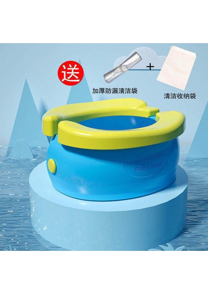 Çocuk Katlanır Tuvalet Taşınabilir Çocuk Pisuar Muz Yastık Erkek ve Kadın Bebek Seyahat Araba Tuvalet (Yurt Dışından)