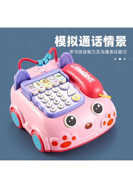 Işıklı ve Müzikli, Köstebek Vurma ve Piyano Oyunu Oynayan Çocukların Erken Eğitimine Yönelik Çok Işlevli Telefonla Öğrenme Makinesi (Yurt Dışından) modelleri