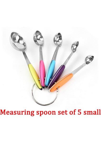 5 Adet Ölçümkaşık 5/10 Adet Ölçü Kapları Ölçekli Ölçü Kaşıkları Seti Paslanmaz Çelik Ölçü Kapları Pişirme Çay Kahve Mutfak Aletleri (Yurt Dışından)