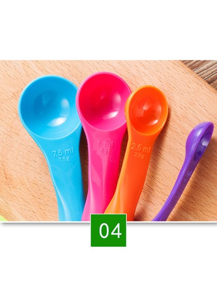 Pembe Kahve Kaşık Seti 5 Adet Ölçüm Kaşıkları Çift Ölçekli Mutfak Aletleri Dayanıklı Kahve Kaşıkları 5 Adet Mutfak Aletleri Pişirme Araçları (Yurt Dışından) fırsatları
