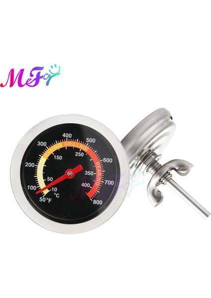 500 Derece 52MM50-500 Santigrat Derece Mutfak Fırın Termometresi 400 Pizza Ocağı Açık Hava Izgarası Barbekü Et Termografı Yemek Pişirme Aracı (Yurt Dışından) modelleri