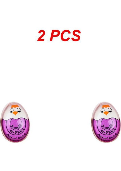 Mor Zamanlayıcı 2 Adet 1 ~ 5 Adet Haşlanmış Araçlar Zamanlayıcı Mutfak Elektroniği Aracı Reçine Pişirme Zamanlayıcı Yumuşak Sert Nefis Alarm Renk Değiştirme Zamanlayıcı (Yurt Dışından)