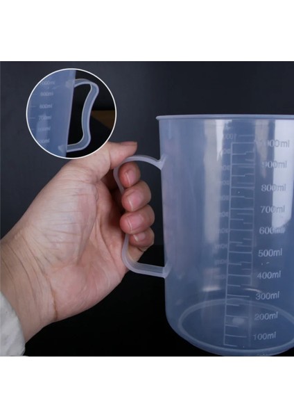 Şeffaf 250ML 250/500/1000ML Plastik Ölçüm Kapları Premium Şeffaf Ölçekli Dereceli Ölçüm Kabı Saplı Dökme Ağzı Laboratuvar Mutfak Aleti (Yurt Dışından) indirimleri
