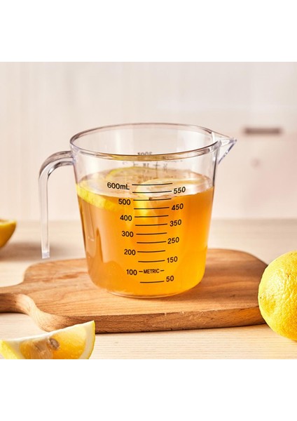 300ML 300/600/1000ML Ölçüm Kabı Şeffaf Isıya Dayanıklı Plastik Süt Su Ölçekli Ölçüm Kavanozu Mikrodalga Aracı Pişirme Için (Yurt Dışından) fırsatları