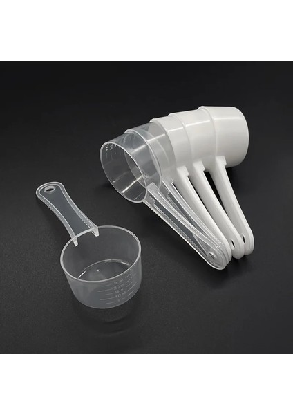 Beyaz 30 ml 1 Adet 30 ml Plastik Ölçü Kaşığı Kepçe Kuru, Sıvı Malzemeler Pişirme Pişirme, Karıştırma, Gıda Işleme Için (Yurt Dışından)