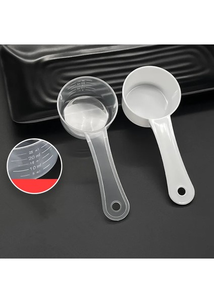 Beyaz 30 ml 1 Adet 30 ml Plastik Ölçü Kaşığı Kepçe Kuru, Sıvı Malzemeler Pişirme Pişirme, Karıştırma, Gıda Işleme Için (Yurt Dışından) indirimleri