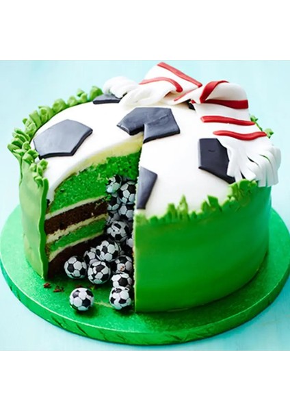5 Adet Futbol Bulutlar Şekli Kalıp Kurabiye Kesici Mutfak Tatlı Pasta Kek Kalıbı Kek Fondan Dekorasyon Araçları Pişirme Aksesuarları (Yurt Dışından) fırsatları