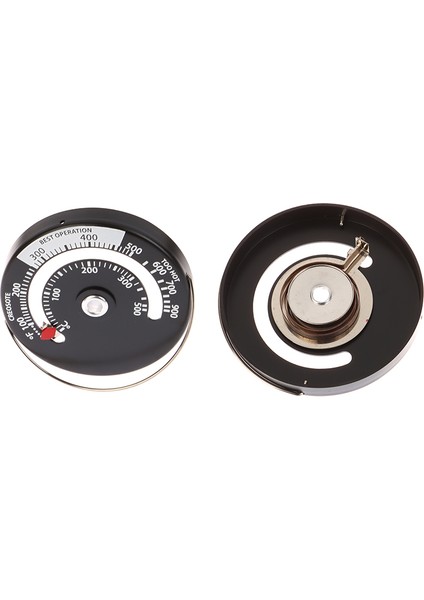 Ahşap Şömine Termometresi Fırın Soba Sıcaklığı Üst Termometre Manyetik Baca Baca Borusu Ölçer Tahtanızı / Peletinizi Tutmak Için (Yurt Dışından) fırsatları