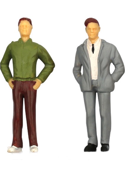 200 Adet Model Trenler Ho Ölçek 1:87 Ayakta Duran Insan Figürü Farklı Pozlar Plastik Boyalı Figürler Masa Dekorasyonu Çocuklara Hediye (Yurt Dışından) fırsatları