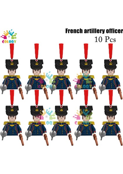 Napolyon Savaşları Asker Yapı Taşları Ikinci Dünya Savaşı Mini Aksiyon Figürleri Tüfekler Silahlar Noel Hediyeleri (Yurt Dışından)