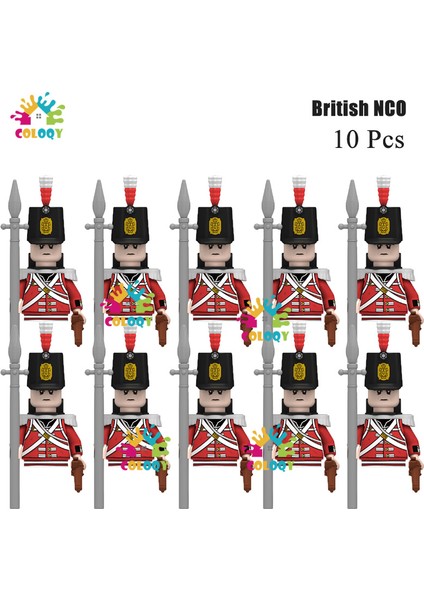 Napolyon Savaşları Asker Yapı Taşları Ikinci Dünya Savaşı Mini Aksiyon Figürleri Tüfekler Silahlar Noel Hediyeleri (Yurt Dışından)