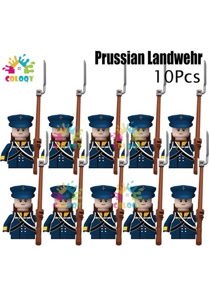 Napolyon Savaşları Asker Yapı Taşları Ikinci Dünya Savaşı Mini Aksiyon Figürleri Tüfekler Silahlar Noel Hediyeleri (Yurt Dışından)