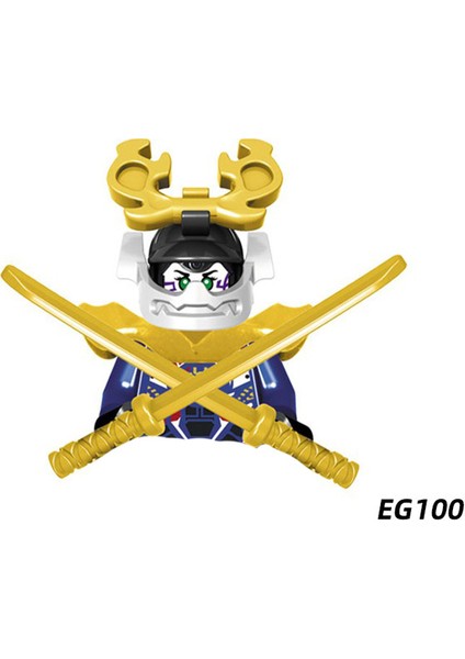 Ninja Karakter Yapı Taşları Animasyon Modeli Yapı Taşları Çocuk Oyuncakları Hediyeler (Yurt Dışından)