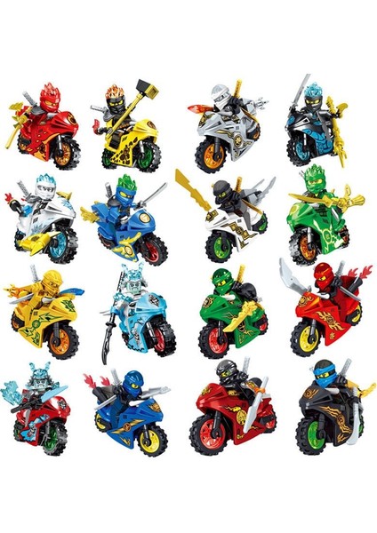 Ninja Motosiklet Bebek Yapı Taşı Oyuncakları (Yurt Dışından) fiyatları