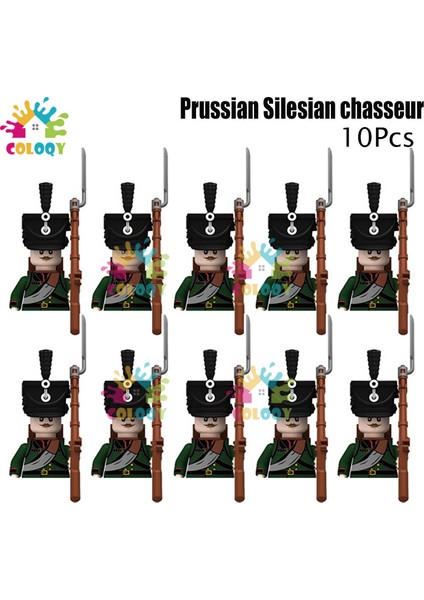 Napolyon Savaşları Asker Yapı Taşları Ikinci Dünya Savaşı Mini Aksiyon Figürleri Tüfekler Silahlar Noel Hediyeleri (Yurt Dışından)