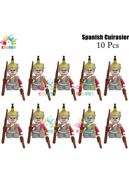 Napolyon Savaşları Asker Yapı Taşları Ikinci Dünya Savaşı Mini Aksiyon Figürleri Tüfekler Silahlar Noel Hediyeleri (Yurt Dışından)