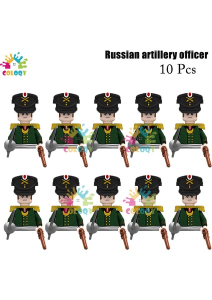 Napolyon Savaşları Asker Yapı Taşları Ikinci Dünya Savaşı Mini Aksiyon Figürleri Tüfekler Silahlar Noel Hediyeleri (Yurt Dışından)