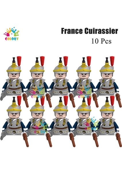 Napolyon Savaşları Asker Yapı Taşları Ikinci Dünya Savaşı Mini Aksiyon Figürleri Tüfekler Silahlar Noel Hediyeleri (Yurt Dışından)